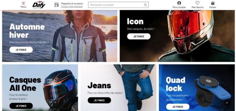 Équipements motard automne-hiver, casques, jeans, technologies.