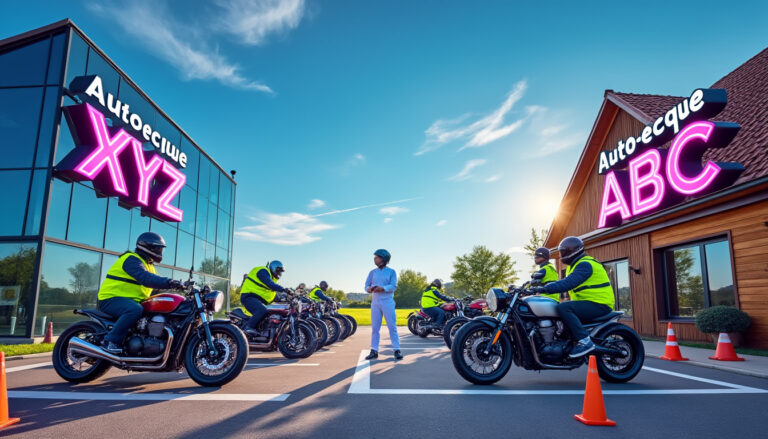découvrez notre comparaison complète entre l'auto-école xyz et l'auto-école abc. analysez les avantages et les inconvénients de chacune pour choisir la meilleure option qui répond à vos besoins pour obtenir votre permis moto.
